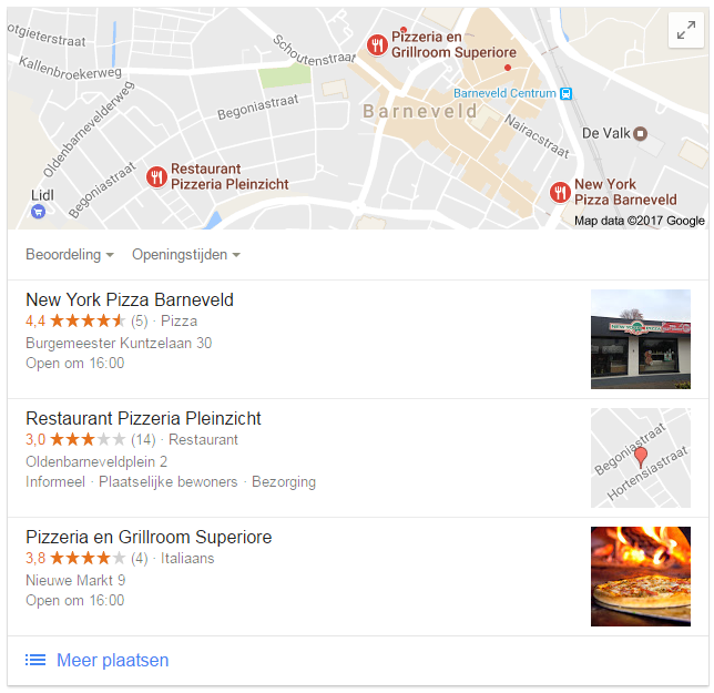 pizzeria barneveld