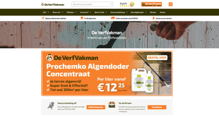 Website look & feel VerfVakman