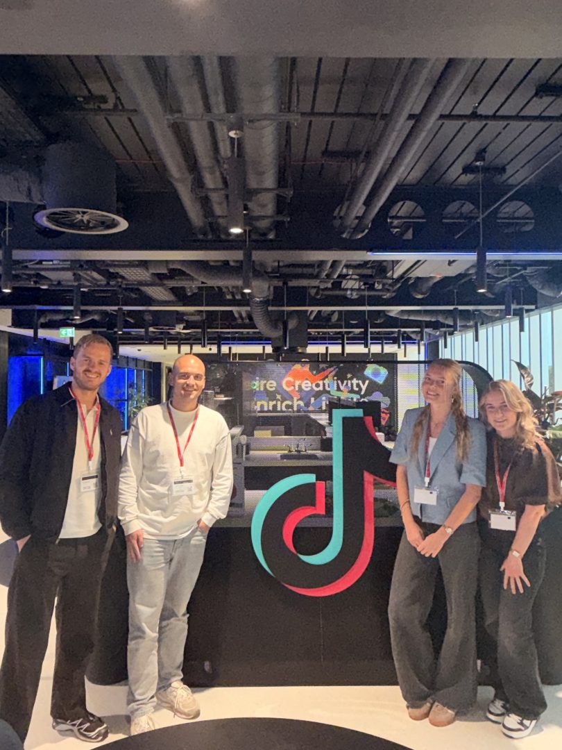 Team tijdens het TikTok Agency Bootcamp in Londen